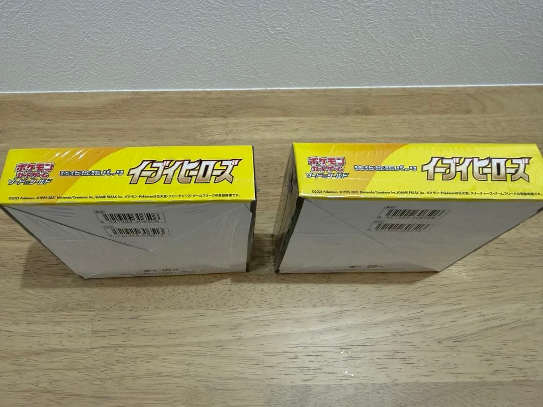 ポケモンカードゲーム イーブイヒーローズ 未開封BOX シュリンク付き