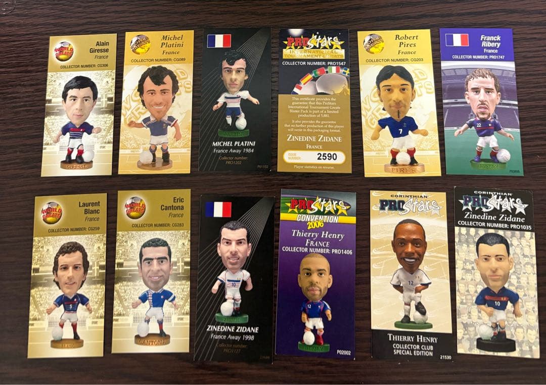 コリンシアン フランス代表 14体セット