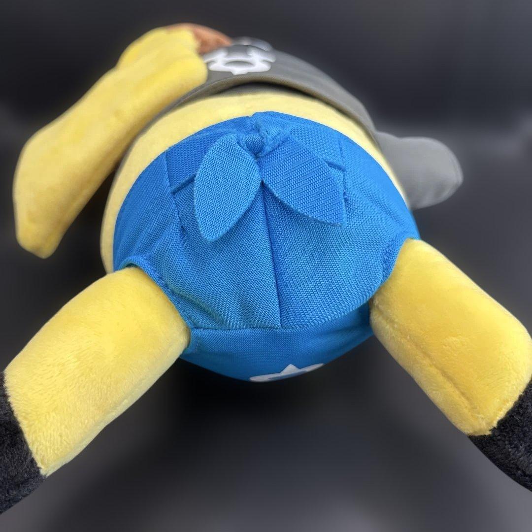ポケモン　ぬいぐるみ　ボスごっこピカチュウ　アクア団　アオギリ