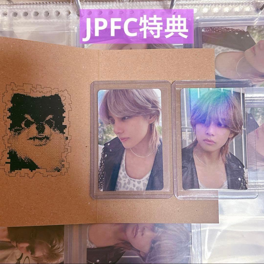 BTS V layover 3形態 トレカ jpfc ユニバ 特典 ラキドロ