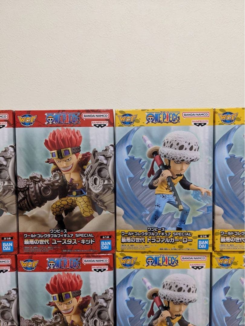 ワンピース ワールドコレクタブルフィギュア キッド ロー 40体 新品未開封