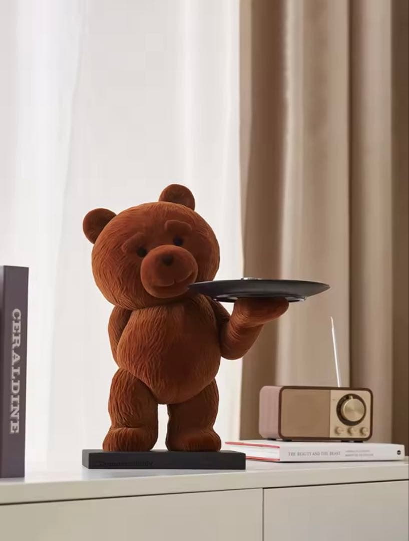 ted風テディーベア 小物置き テッド くま 熊 テーブル フィギュア