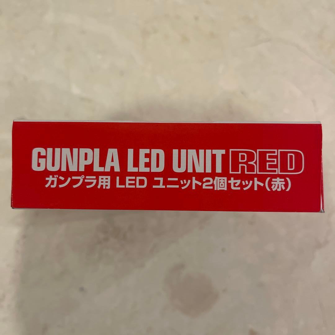 ①MG ジェスタ・キャノン ②ガンプラ LEDユニット２個セット 赤