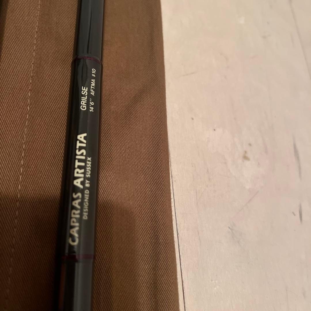 ロッド 14.6 ft , #10 capras artista grilse