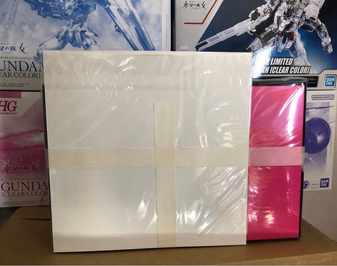 HG 水星の魔女　限定ガンプラ　エアリアル　ルブリス　べギルベウ　デミトレーナー