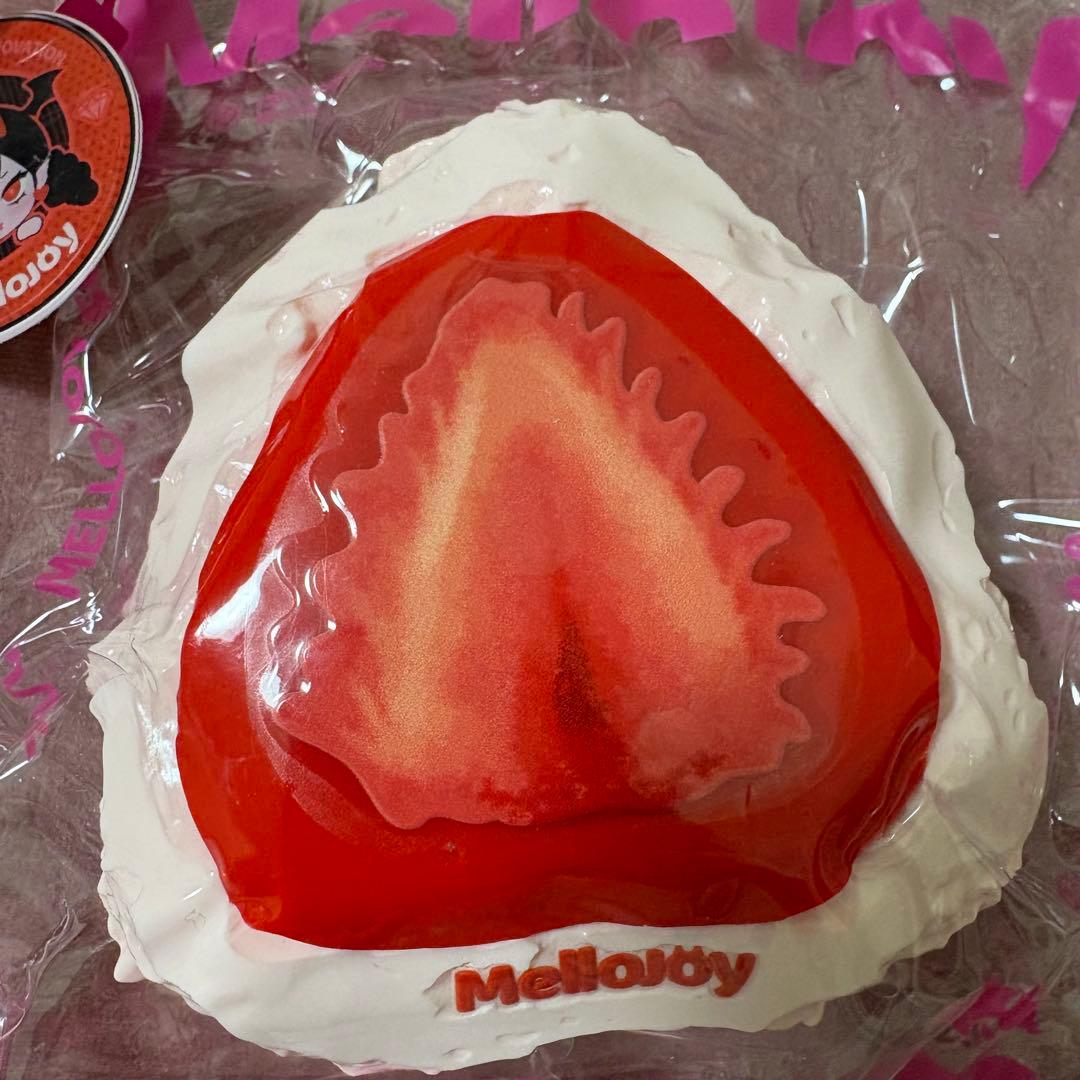 Mellojoy メロジョイ　大福　スクイーズ　いちご　廃盤