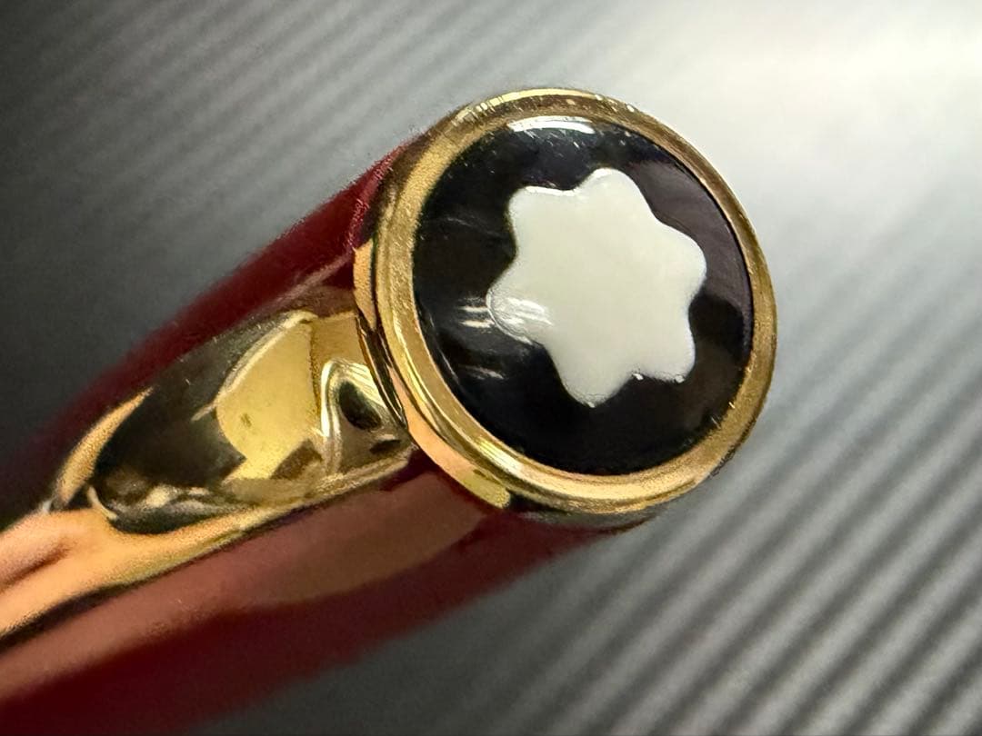 極美品 モンブラン ジェネレーション レッド F 細字 万年筆