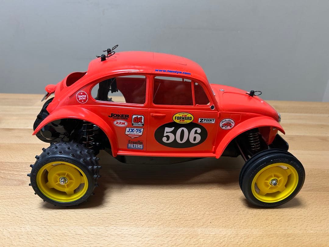 タミヤ　DT02 ワーゲンオフローダーボディ　ホリデーバギーボディ