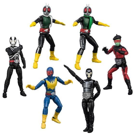 バンダイ SHODO 仮面ライダーVS 結成！悪の軍団！ 1BOX ショッカー