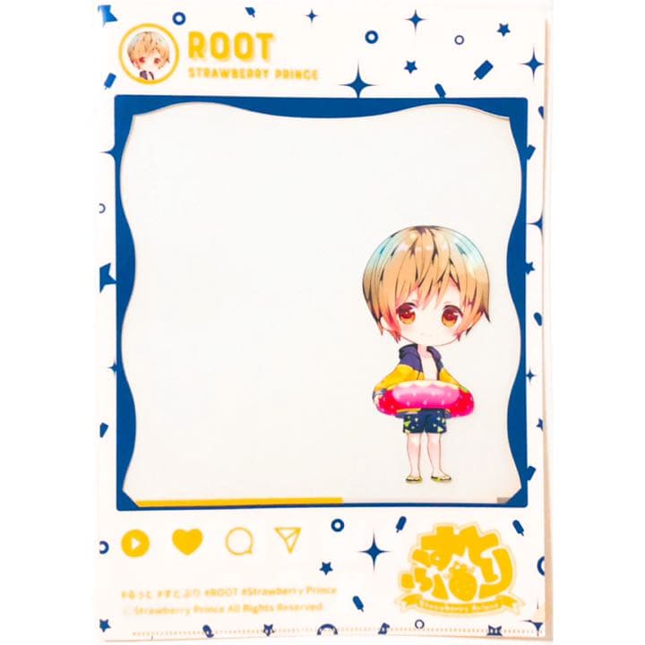 新品★すとぷり【るぅと】クリアファイル★マリンスタイル＆水着ver.★2点セット