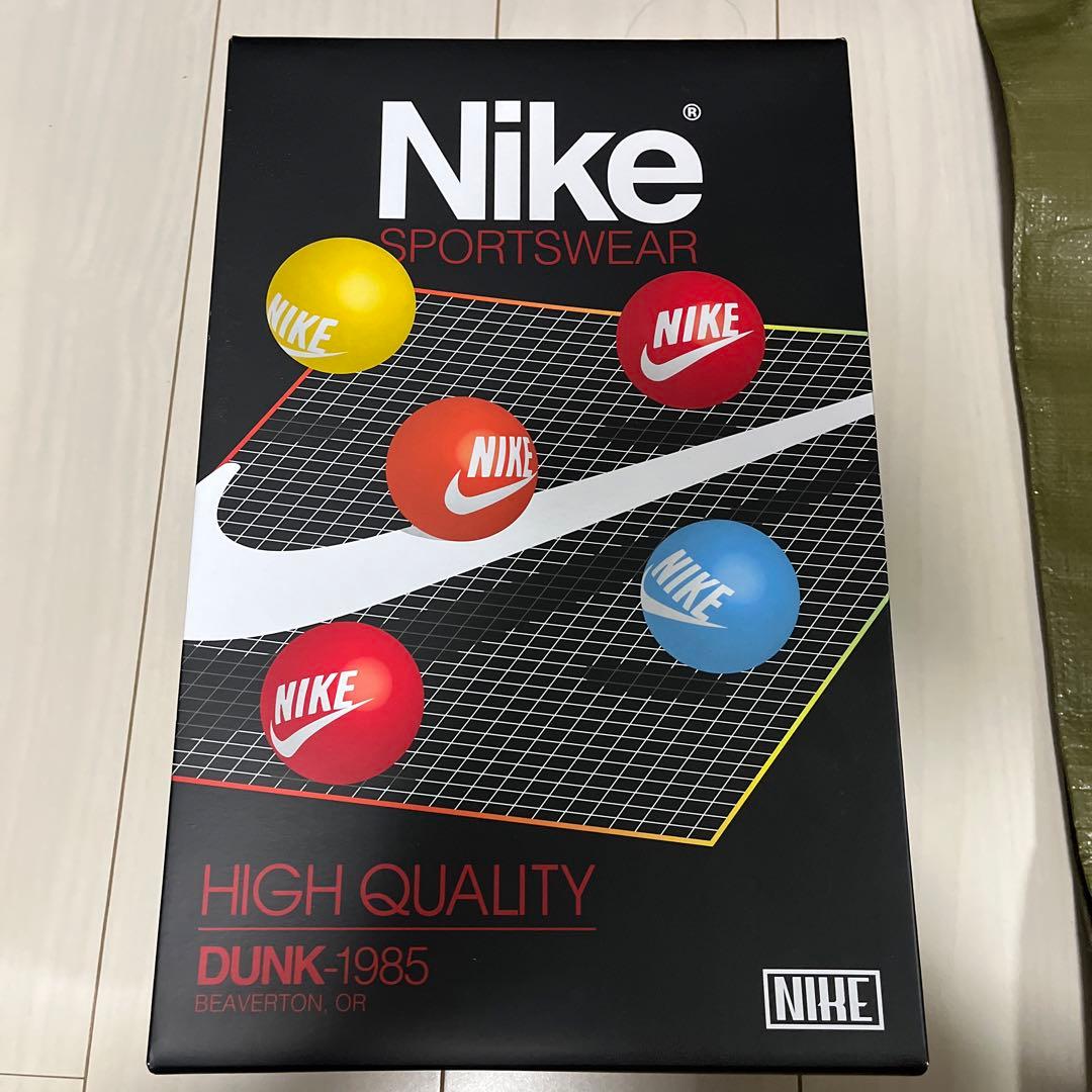 新品未使用　Nike Dunk Hi 1985 SP ブラック/イエロー 9