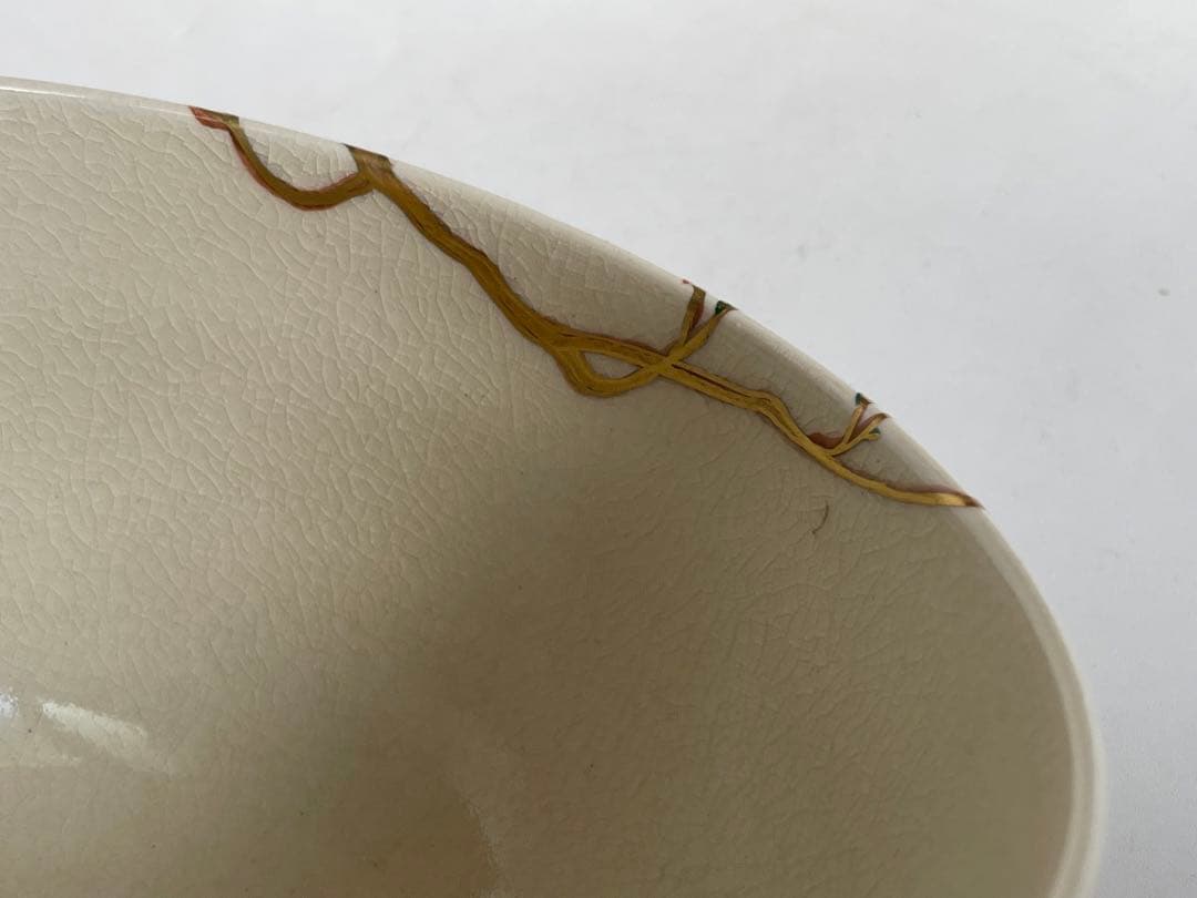 陶芸家　杉田祥平　清閑寺窯　色絵酉絵　茶碗　茶盌　抹茶碗　鳥　共箱