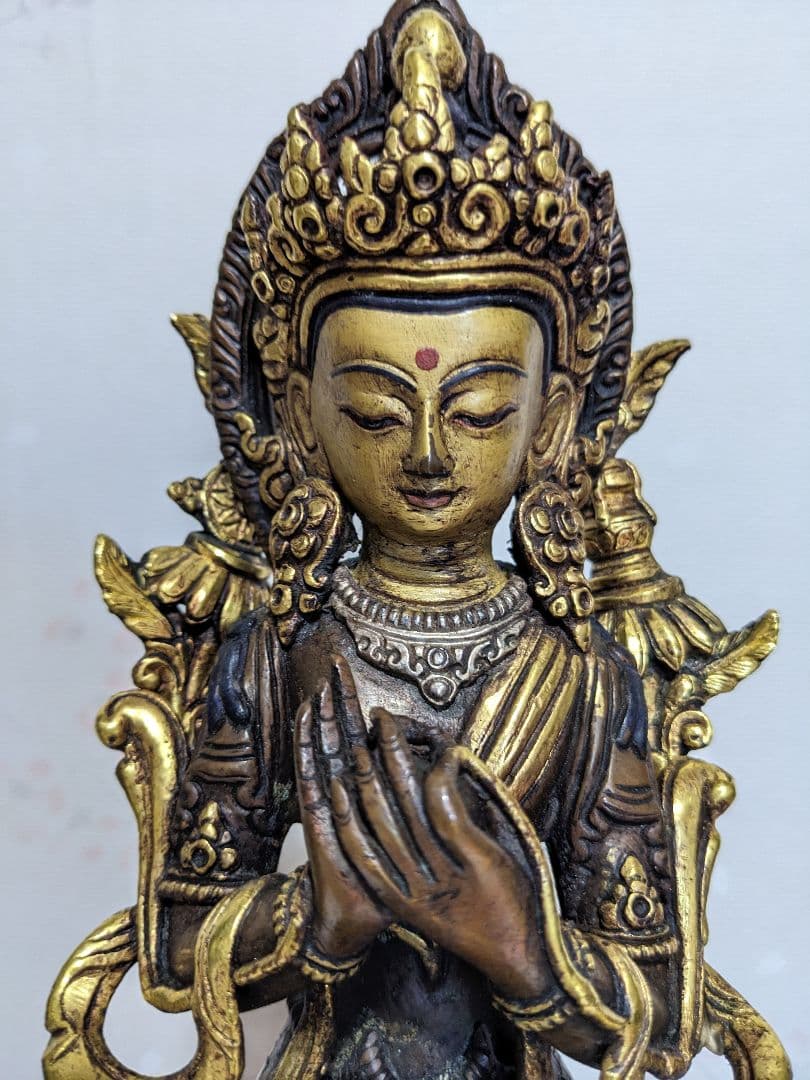 ♦中国 唐銅 仏像 古玩 仏教美術 仏具 古銅 釈迦如来坐像 古美術品 骨董品