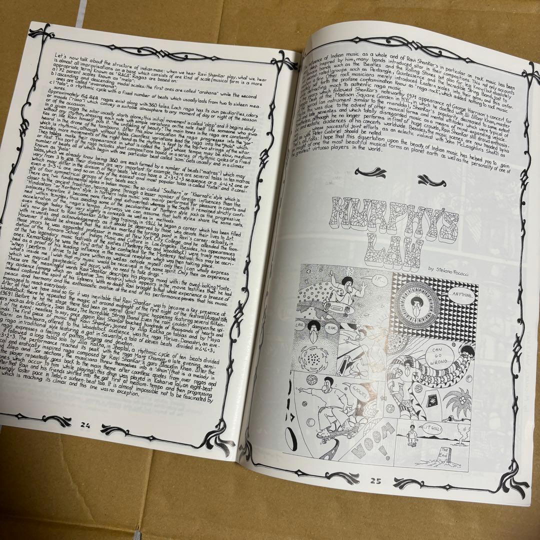 Grateful Dead ヴィンテージ マガジン + 7インチ レコード