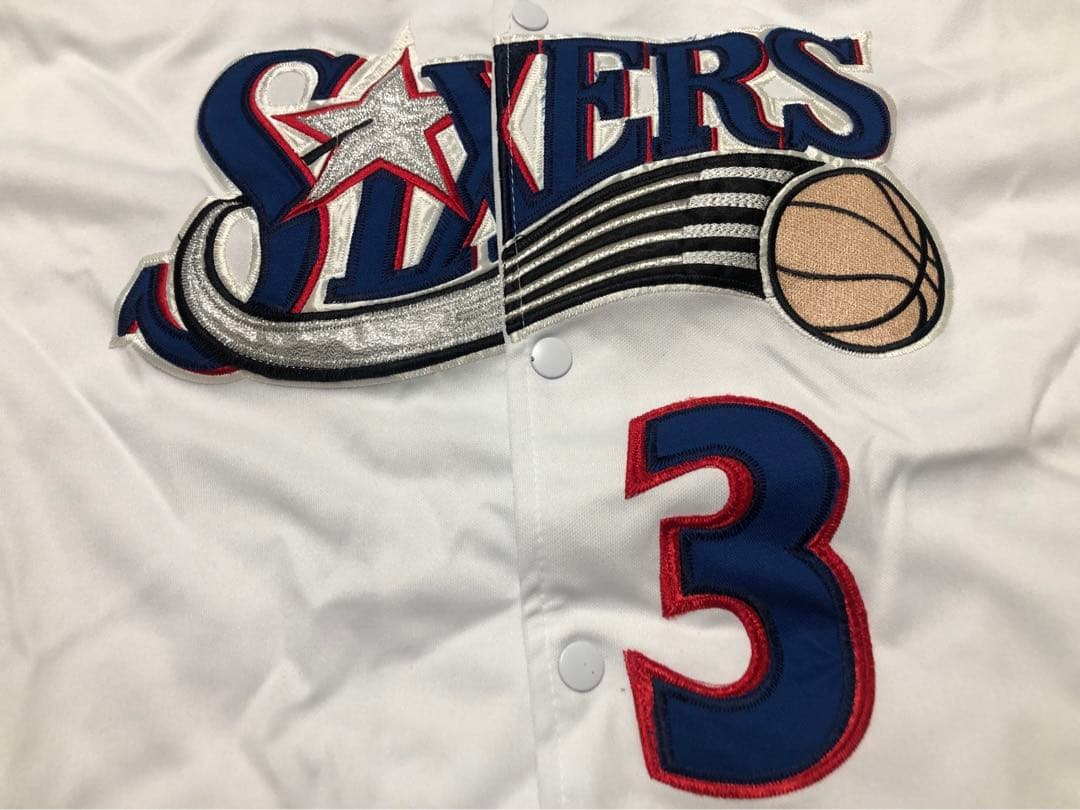 未使用 激レア SIXERS セットアップ bboy NBA アイバーソン