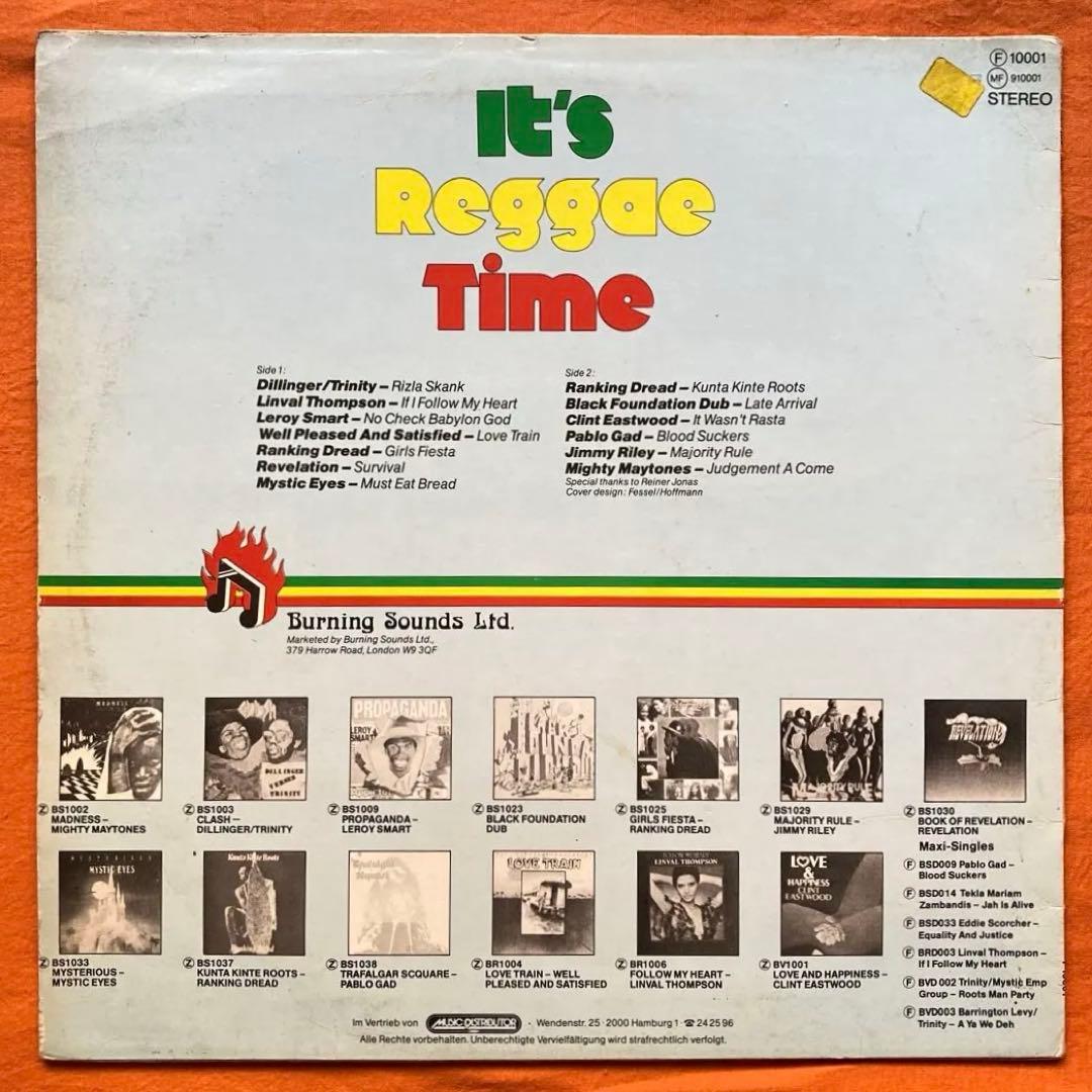 LP盤 VA: IT’S REGGAE TIME / レゲエ