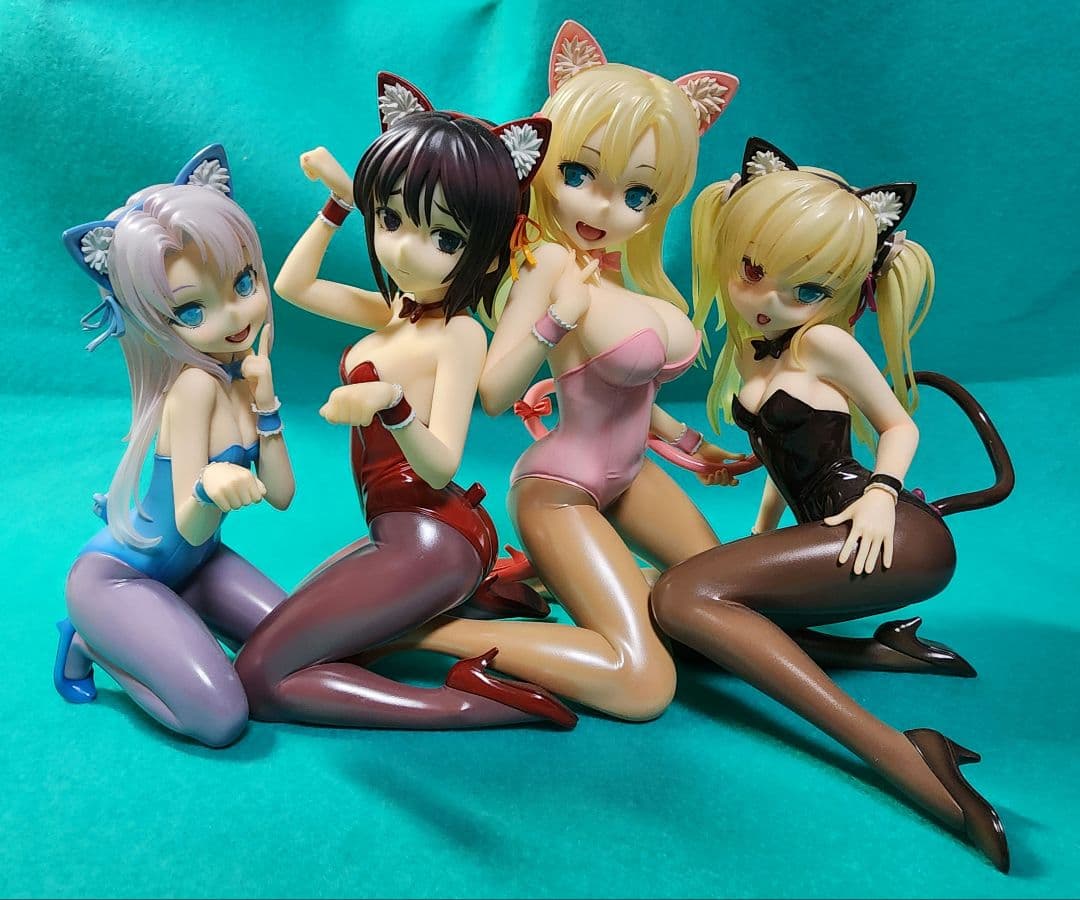 僕は友達が少ない フィギュアセット キャットコスチューム ジャンク品