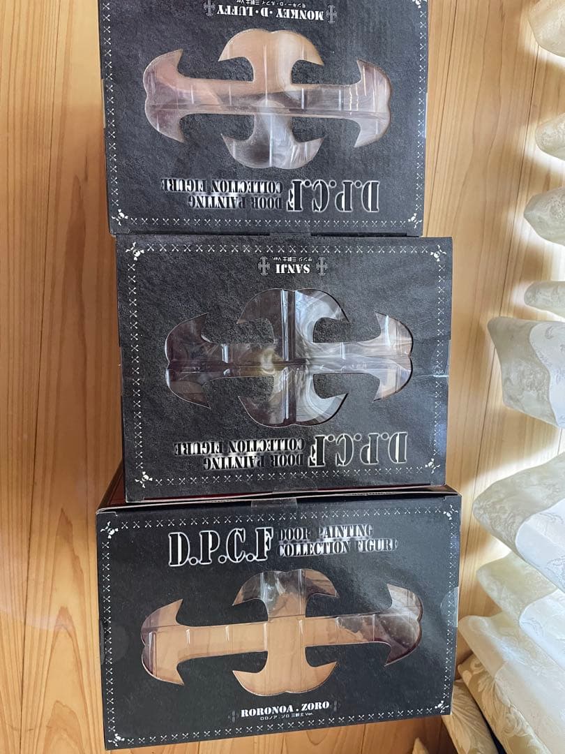 ワンピース　DPCF 三銃士 ver.1.5 ルフィ　サンジ　ゾロ　フィギュア