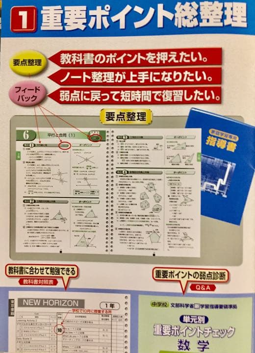 家庭学習専用 【指導書】 国語、英語、数学