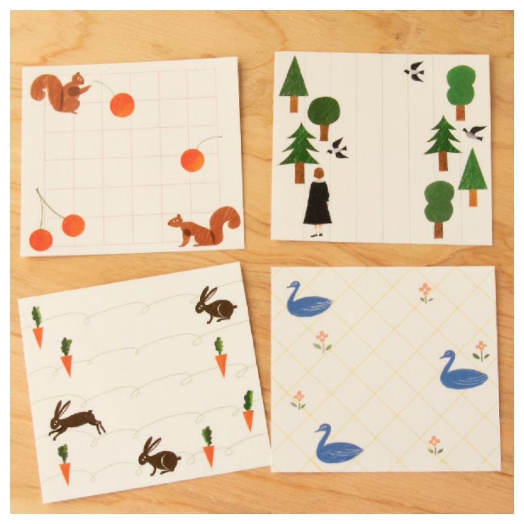 【64枚】②　西淑　admi　ブロックメモ　バラメモ　表現社　おすそ分け