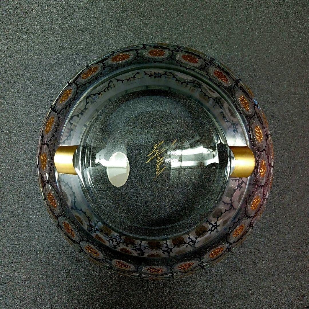 MURANO GLASS ムラノ ミルフィオリ 水色 グラス ヴェネチア