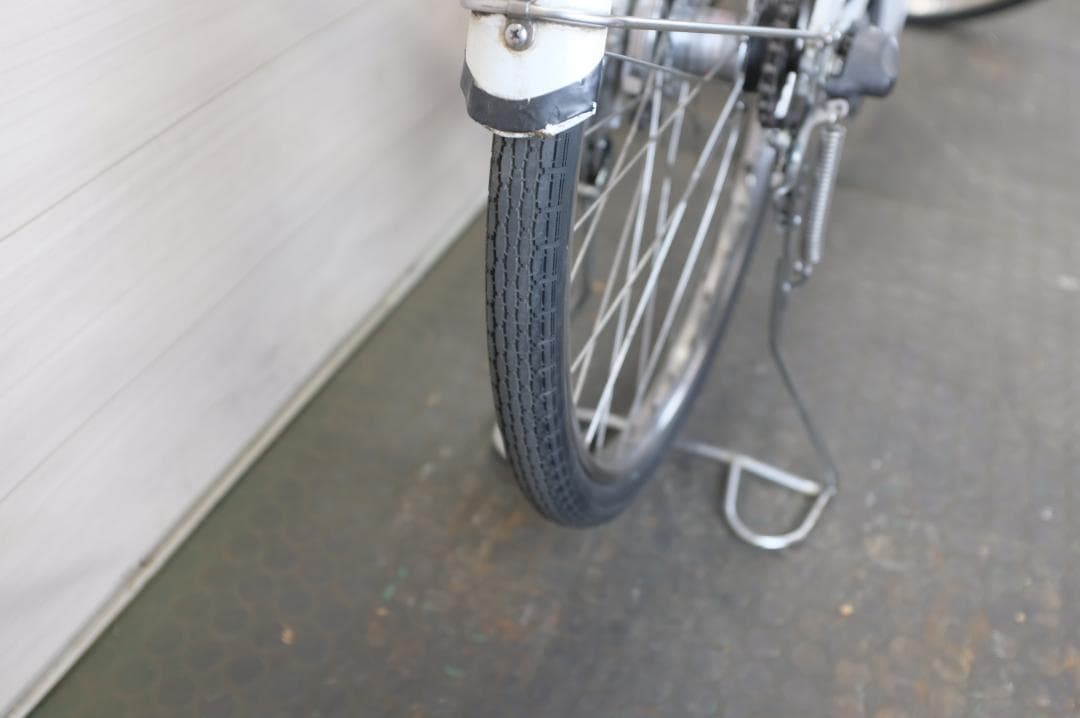 電動自転車ヤマハPAS　With 26インチ　3段　12.8Ah充電器あり