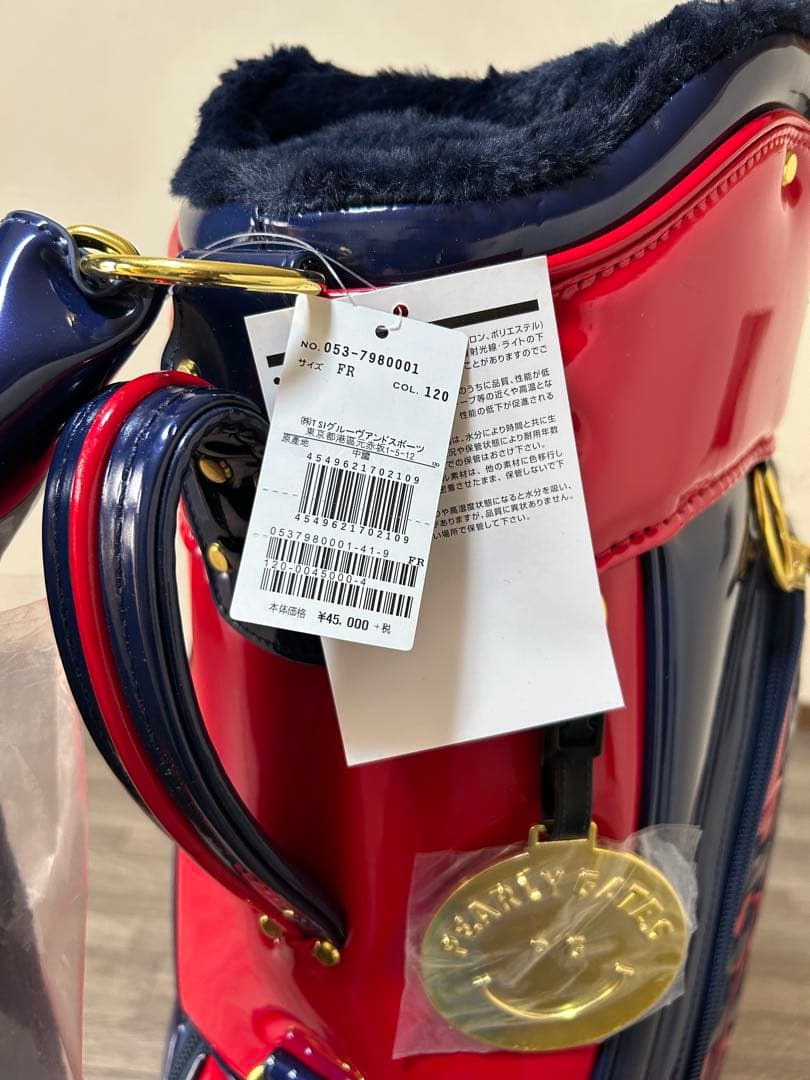 PEARLY GATES パーリーゲイツ　キャディバック 赤と紺　新品タグ付