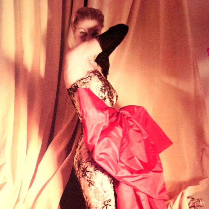 額装済/Balenciaga Dress Regine Vogue/ヴォーグ