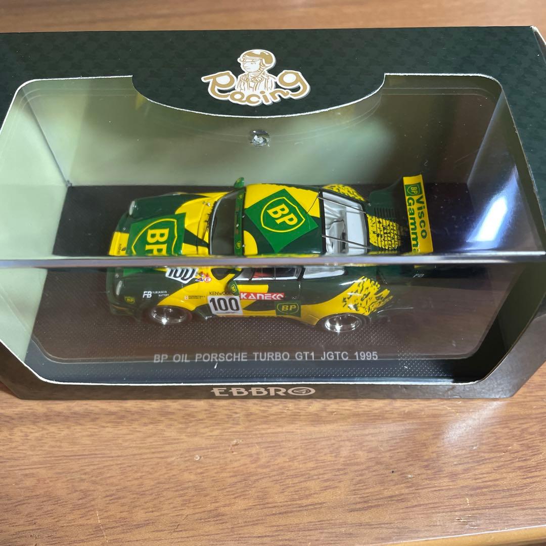 EBBRO 1/43 BP OIL ポルシェ ターボ GT1 JGTC 1995