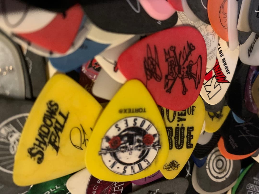 Guns N’ Roses ギターピック　ガンズアンドローゼズ　B’z