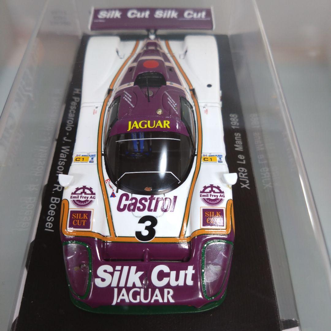 【美品】1/43スパークJaguar XJR-9 SilkCut LM1988