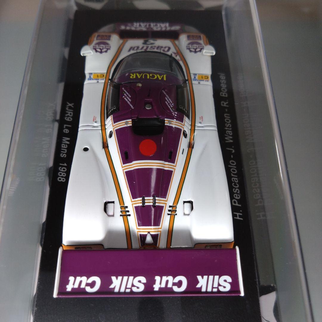 【美品】1/43スパークJaguar XJR-9 SilkCut LM1988