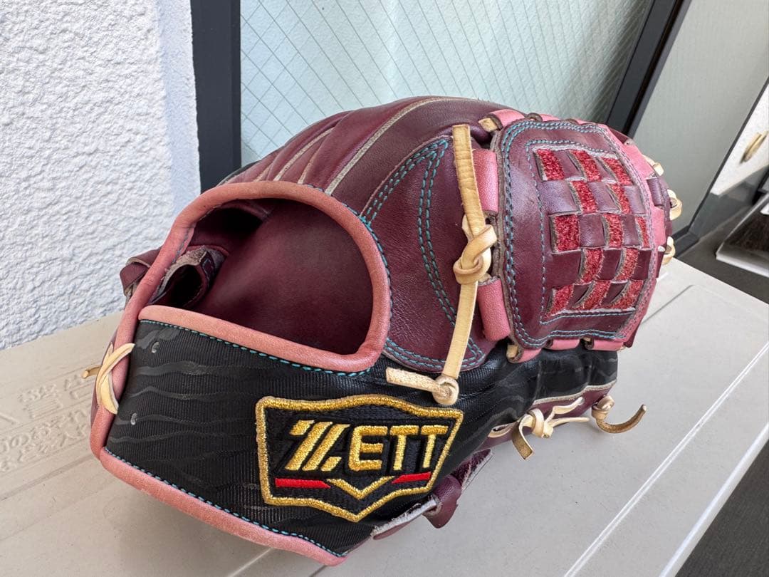 【ZETT ゼット】 プロステ一般軟式内野手用グラブ　源田モデル＆手入れセット