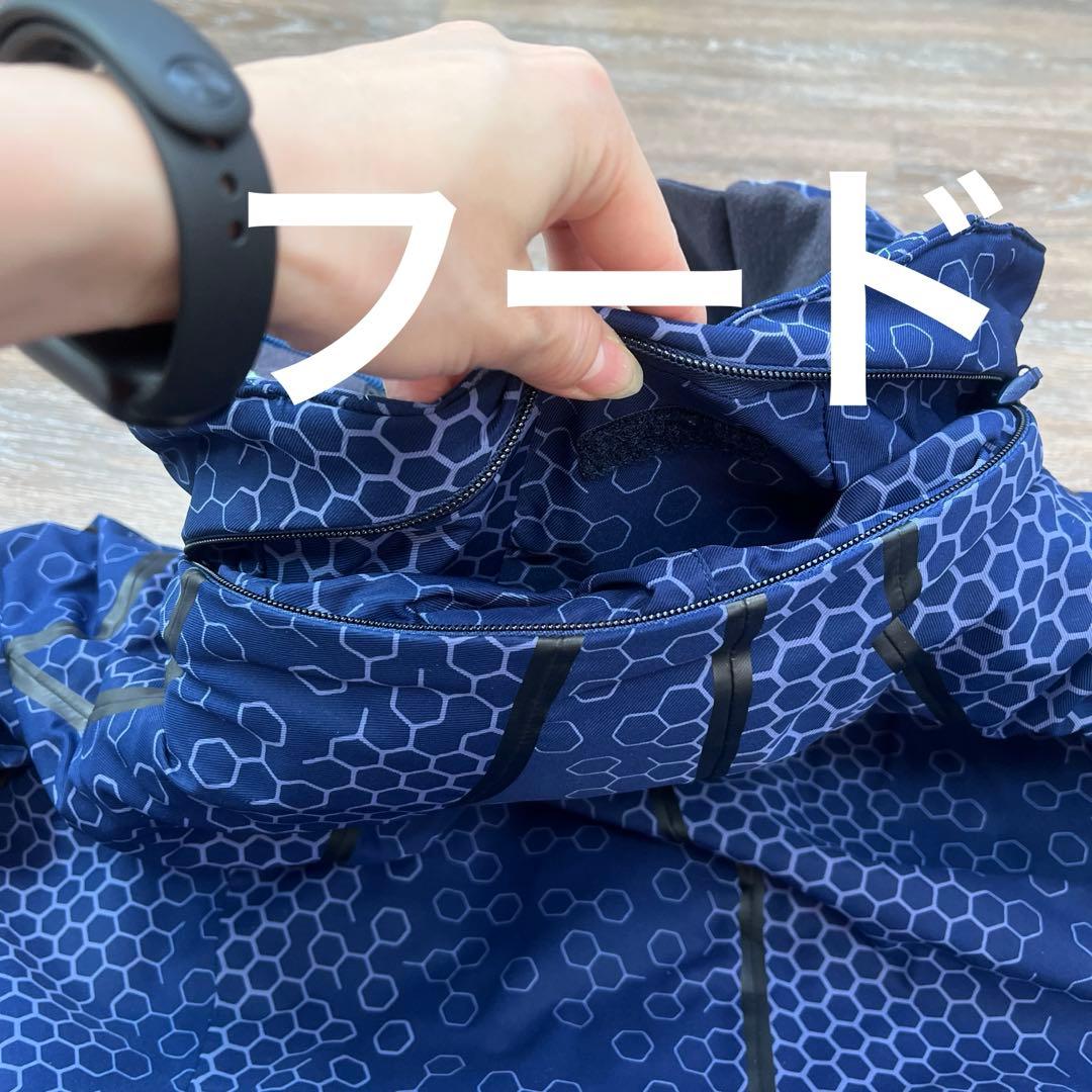 フードあり　デサント セットアップ　上下　メンズ　男性　ウェア　M
