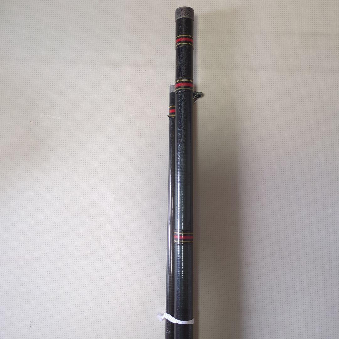 RYOBI 釣り竿 黒 ストライプデザイン全長450cm!
