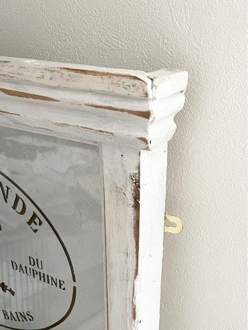フランス アンティーク 香水メーカー ショップウィンドウ ガラス窓 窓枠