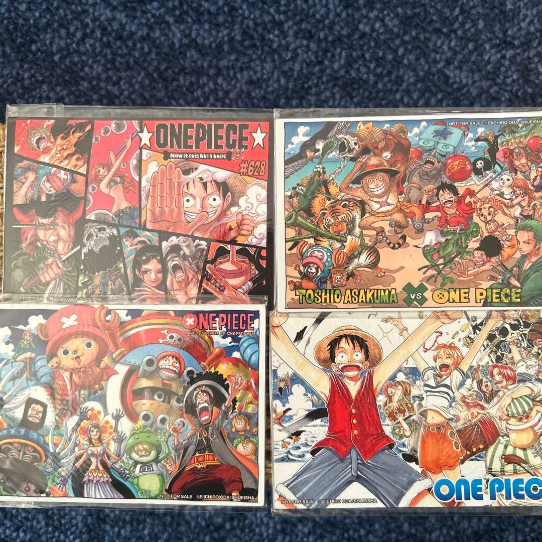 【非売品】ONE PIECE 書店販促マグネットシート　36枚