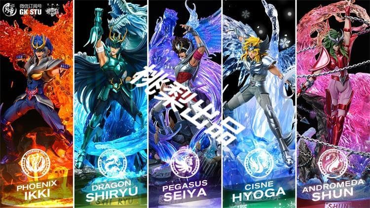 新品未開封『聖闘士星矢』鳳凰星座 フェニックス 一輝 ガレージキット スタチュー