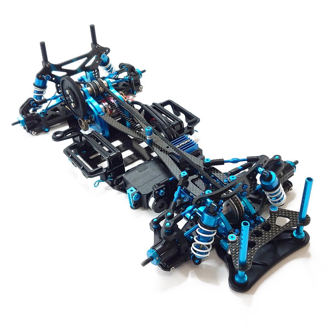 タミヤ TRF414M ＜レストア済＞ カーボンロアデッキ新品｜オプション多数