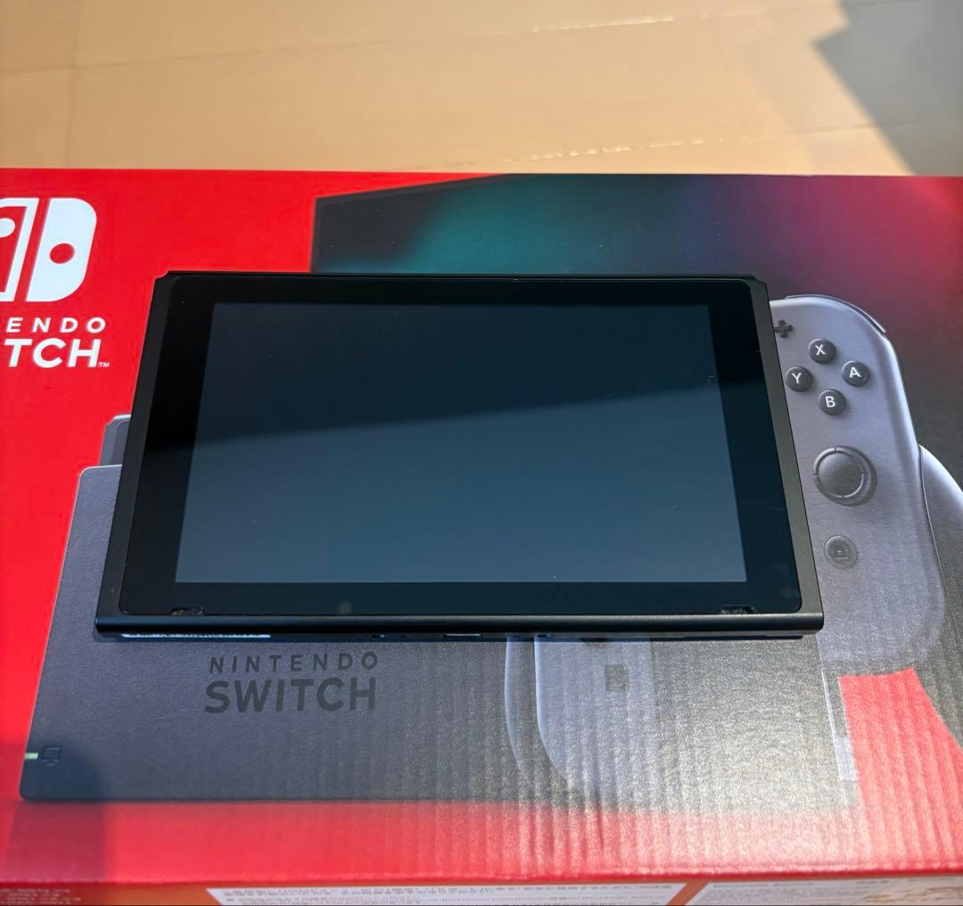 Nintendo Switch グレー 本体　付属品付き