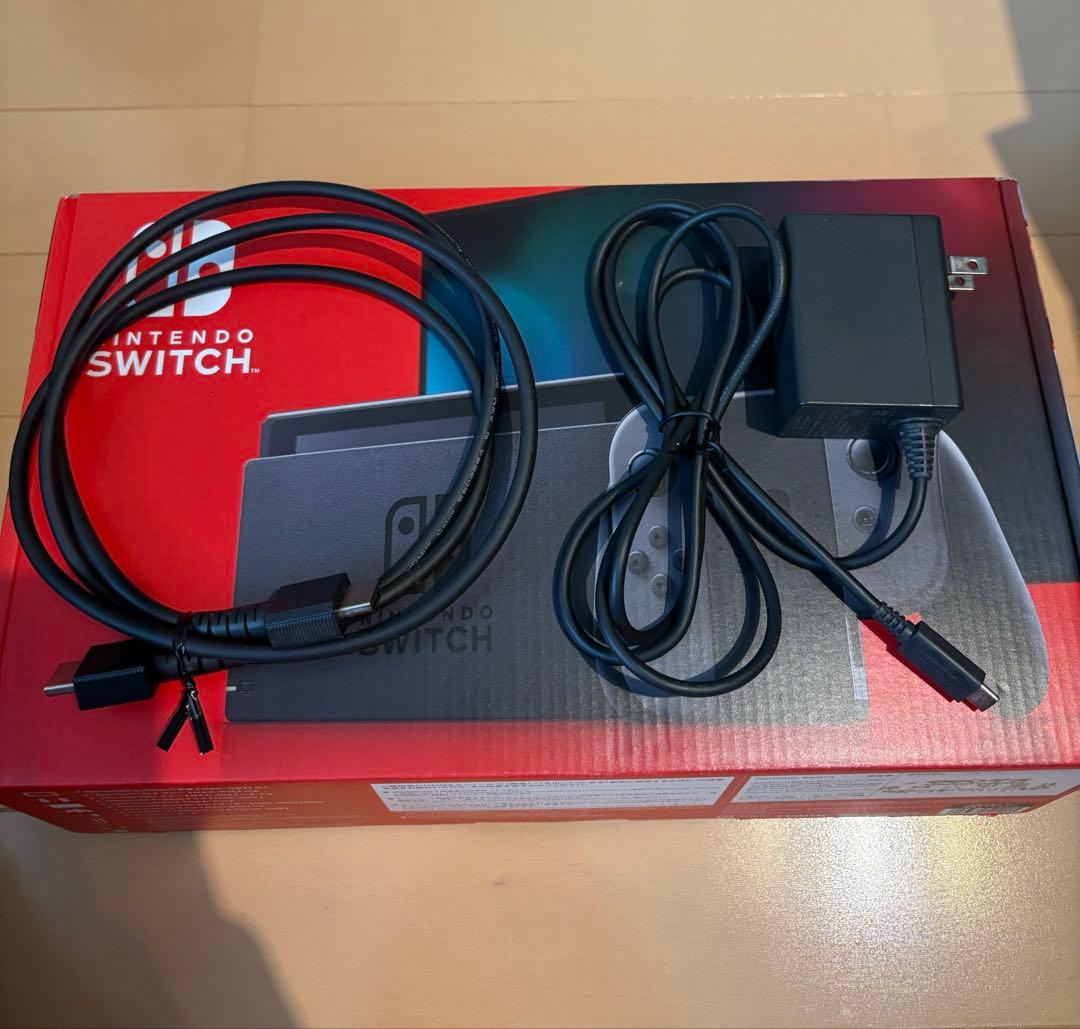 Nintendo Switch グレー 本体　付属品付き