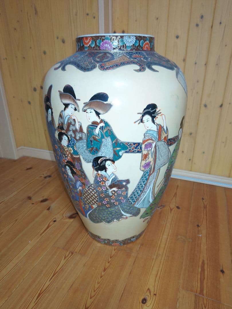 薩摩焼　大壺