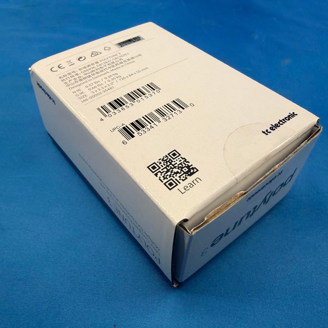 tc electronic polytune 3 チューナー ギター ベース