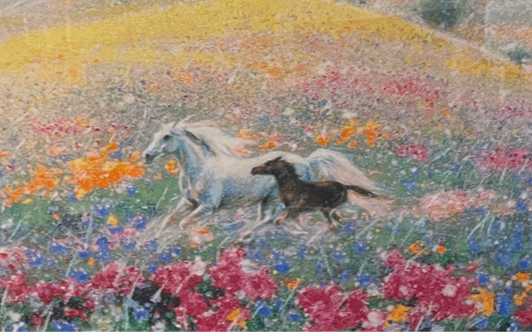 値下げ！作家フー・チー・チュン　シルクスクリーン版画　作品名プレリュード