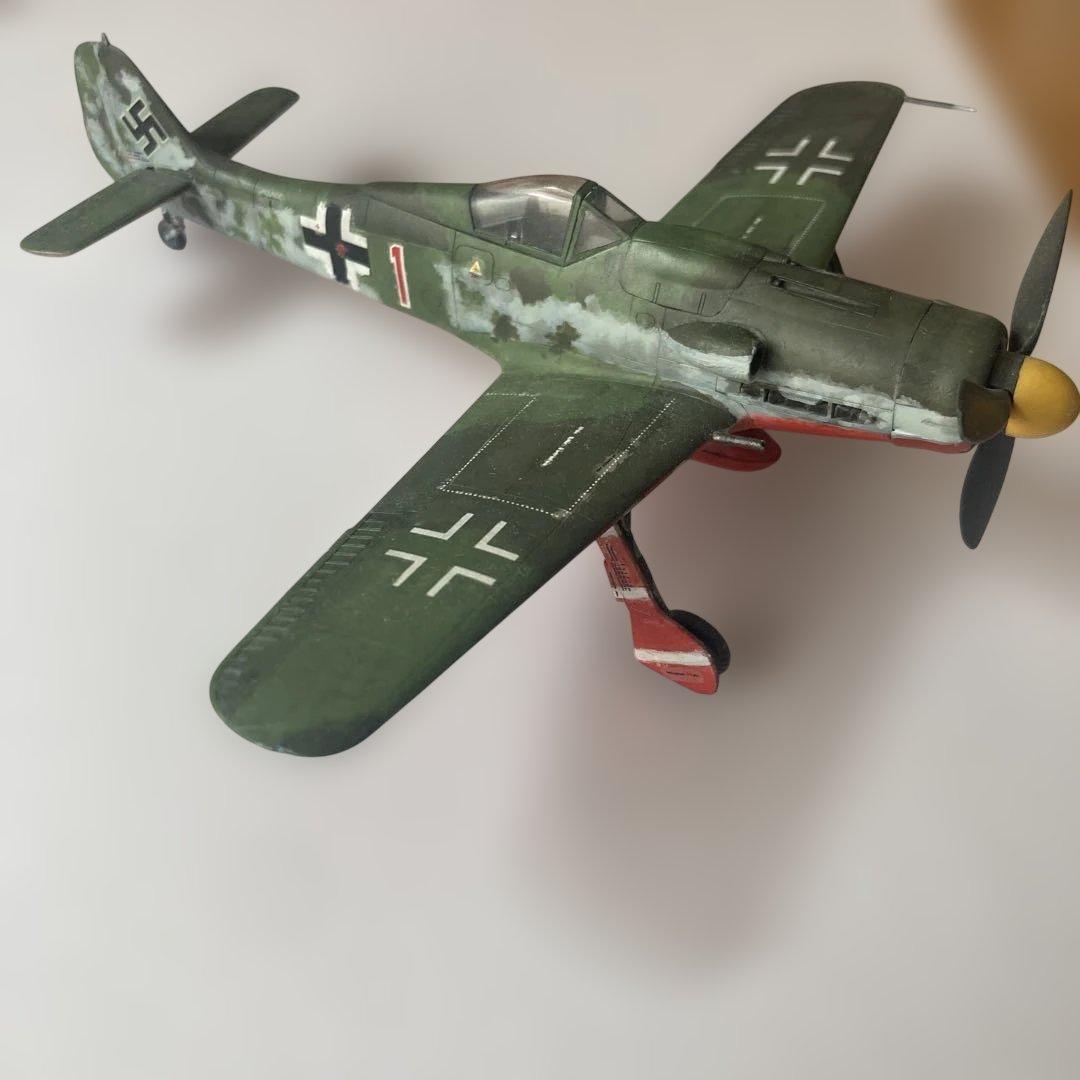 第2次世界大戦　戦闘機4機セット　完成品