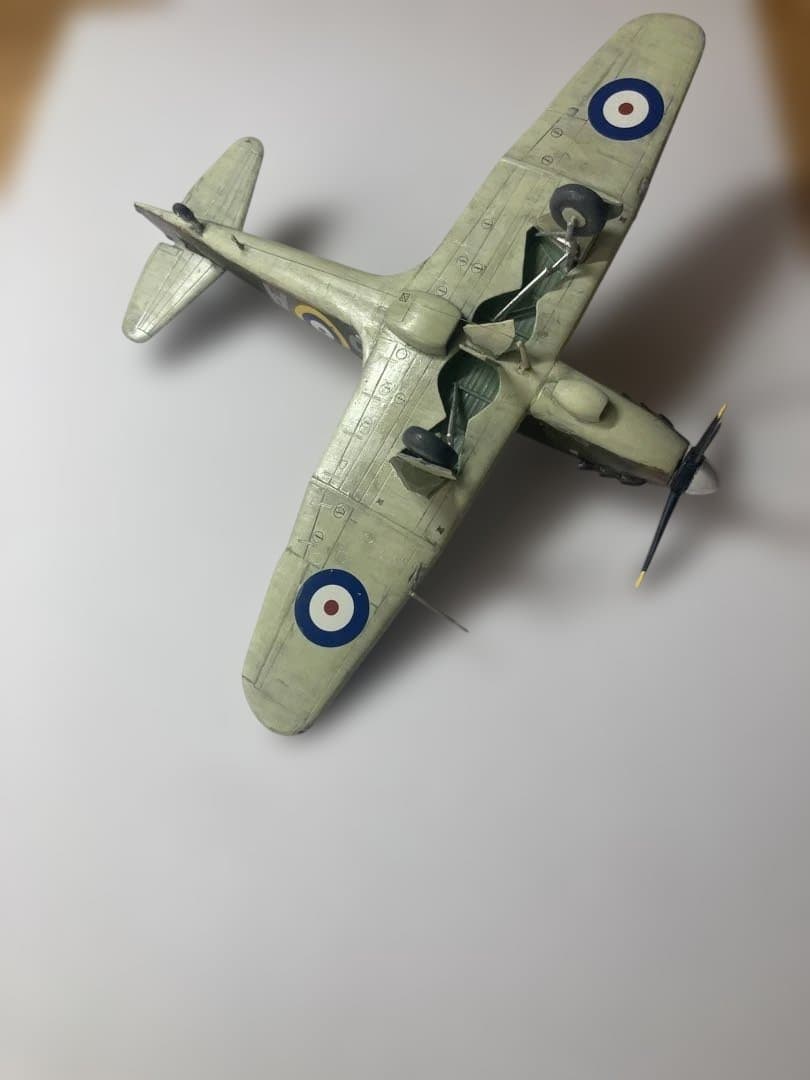 第2次世界大戦　戦闘機4機セット　完成品