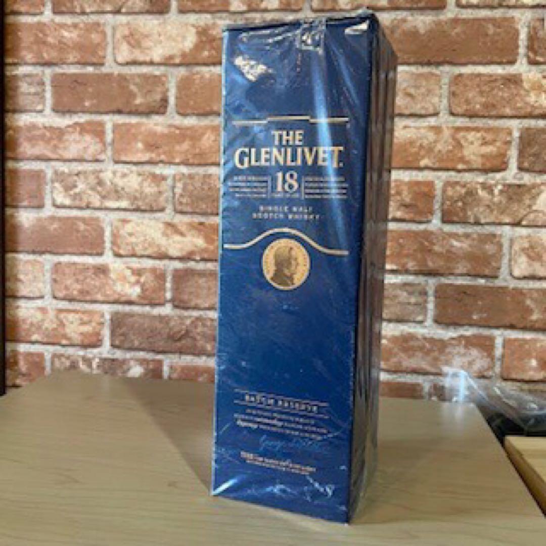 THE GLENLIVET 18年 シングルモルトウイスキー 700ml未開封