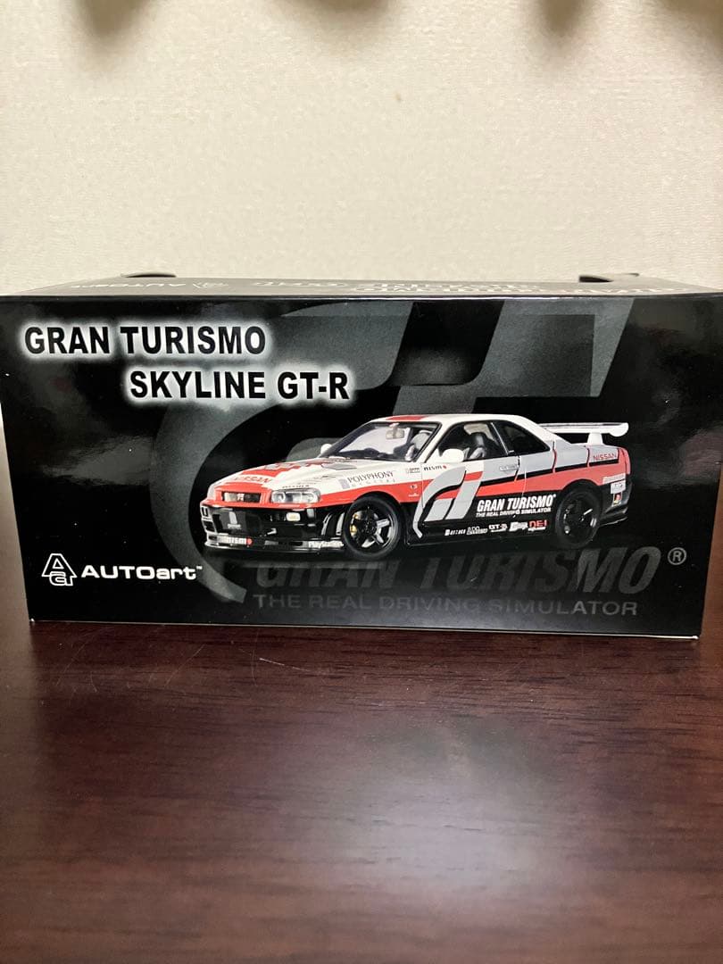 オートアート Gran Turismo Skyline GT-R (R34)