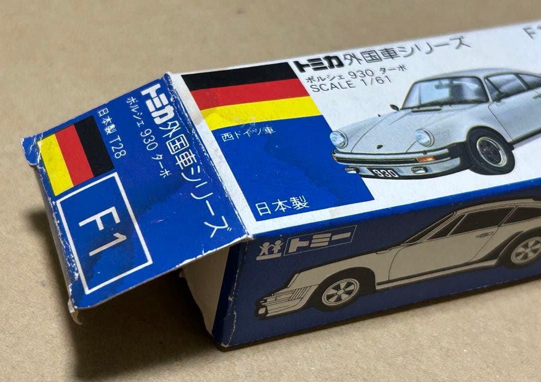 日本製 トミカ ポルシェ930ターボ シルバー