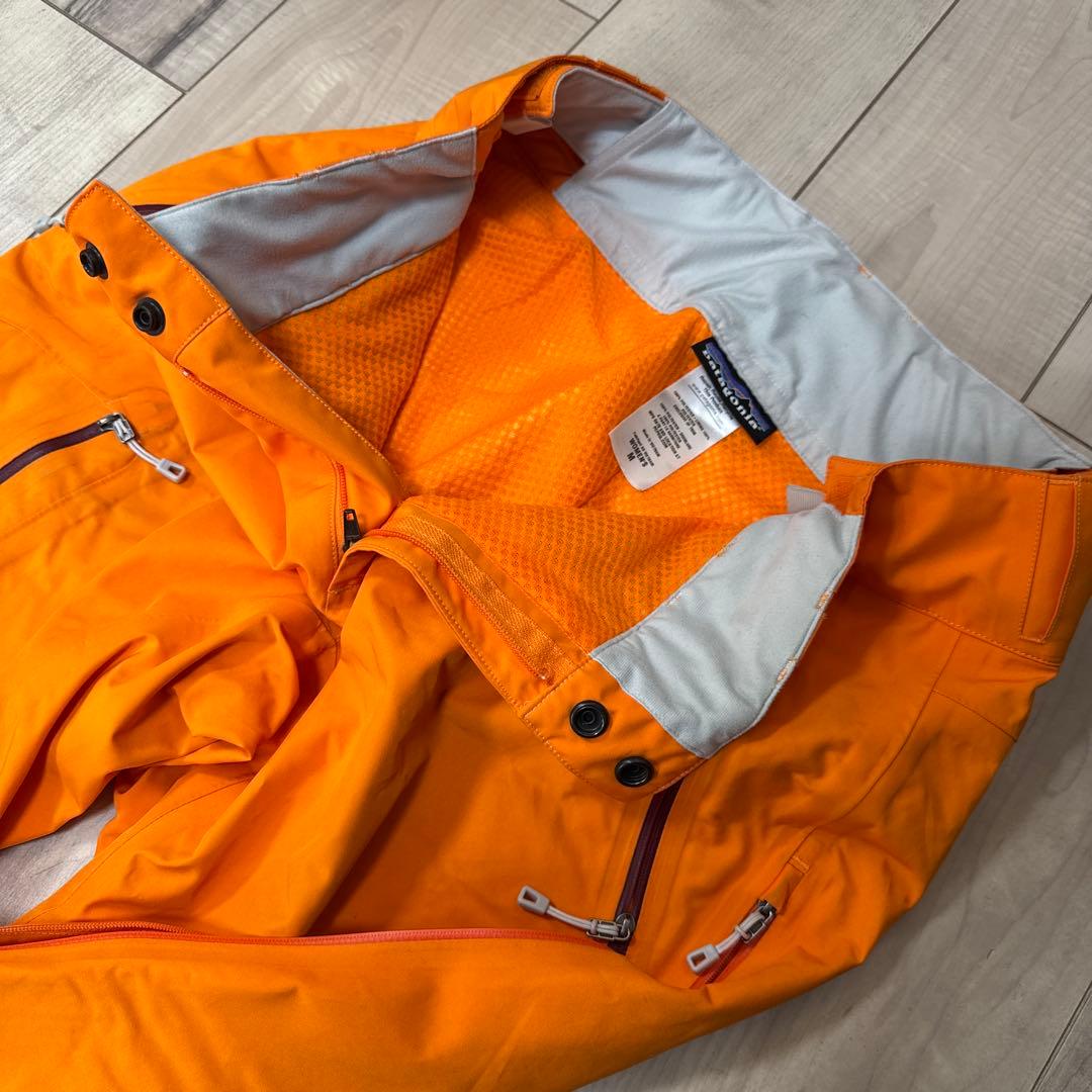 Patagonia パタゴニア GORE-TEX スノーパンツ オレンジ